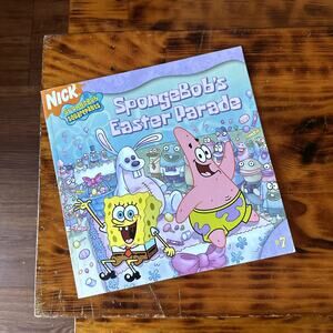 Vintage 2005 Nick Spongebob Squarepants Spongebob's Easter Parade Paperback Book